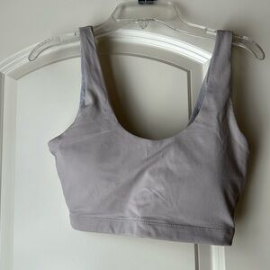 Balance/Vitality Grey Sports Bra